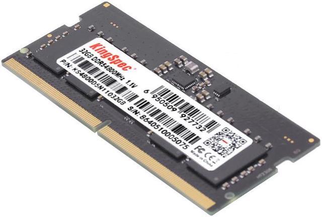 Alt view image 2 of 6 - KingSpec 64GB (2 x 32GB) 262-Pin DDR5 SO-DIMM Laptop RAM 4800 (PC5 38400) Notebook Memory 64GB (2 x 32GB)