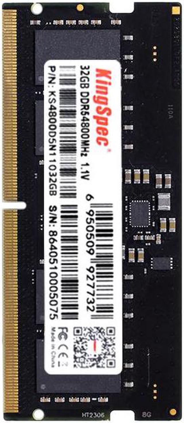 Alt view image 4 of 6 - KingSpec 64GB (2 x 32GB) 262-Pin DDR5 SO-DIMM Laptop RAM 4800 (PC5 38400) Notebook Memory 64GB (2 x 32GB)