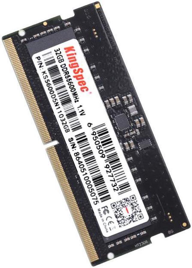 Alt view image 4 of 6 - KingSpec 64GB (2 x 32GB) 262-Pin DDR5 SO-DIMM Laptop RAM 5600 (PC5 44800) Notebook Memory 64GB (2 x 32GB)