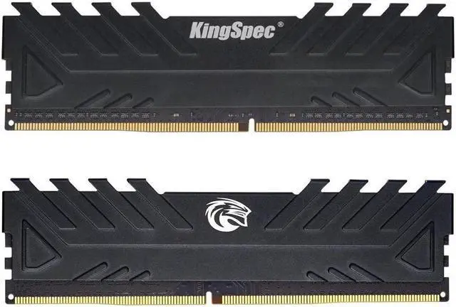 Main image of KingSpec Gaming DDR4 RAM 32GB (2 x 16GB) 3600MHz (PC4 28800) 288-Pin Desktop PC Memory with Heatsink