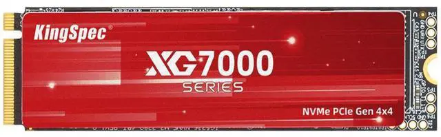 Main image of KingSpec XG7000 8TB 2280 SSD M.2 NVMe PCIe 4.0, Up to 7400MB/s, Internal Solid State Disk for PS5