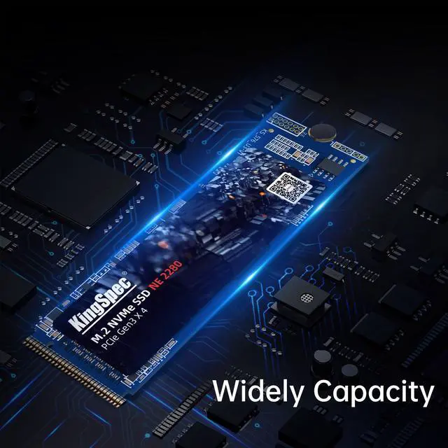 Alt view image 4 of 6 - KingSpec M2 SSD NVMe 512GB M.2 2280 PCIe Gen 3.0X4 SSD Internal Solid State Drive Computer Disk Data Storage NAND Flash Hard Drives PC Desktop Laptop Ultrabook