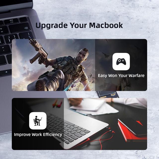 Alt view image 6 of 7 - SSD For Macbook M.2 512GB NVMe SSD For For 2013 2015 Macbook Pro Retina A1502 A1398 Macbook Air A1465 1466 SSD iMac A1419