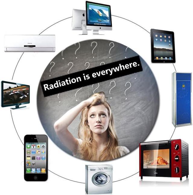 Alt view image 5 of 6 - 6pcs Quantum Shield Sticker Mobile Phone Sticker For Cell Phone Anti Radiation Protection from EMF Fusion Excel Anti-Radiation Gold