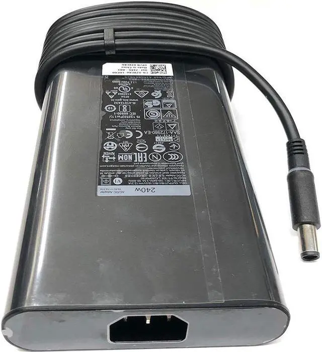 Alt view image 5 of 6 - New 240-Watt 7.4mm Charger Adapter Replacement for Dell G15 5511 Gaming Laptop with AC Power Supply Cord