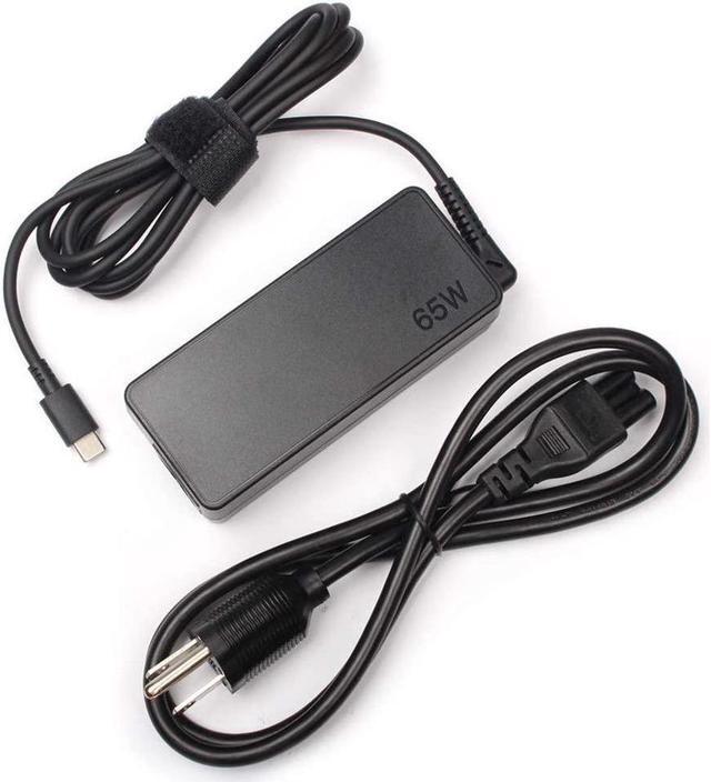 Alt view image 4 of 7 - 45W 65W USB-C Charger Replacement for Lenovo Thinkpad T495 T495s Laptop 20V 2.25A 3.25A Power Supply Adapter Cord