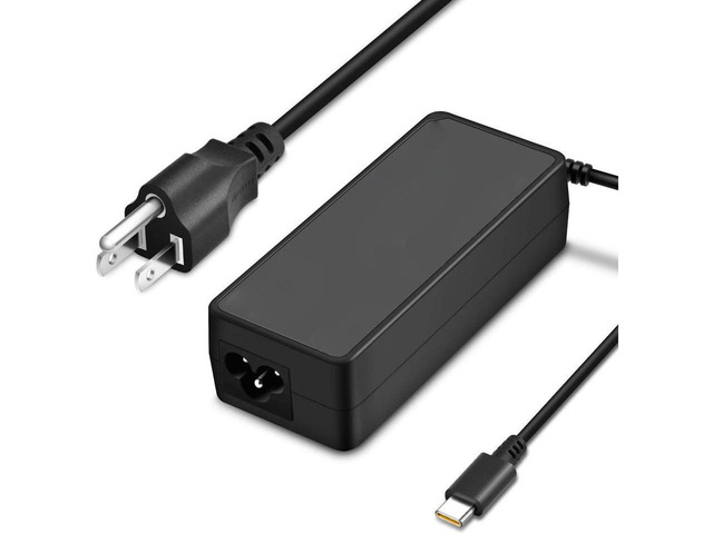 65W USB-C Charger For Lenovo Thinkpad, Yoga Slim 6 7 9,Ideapad Flex Duet Slim