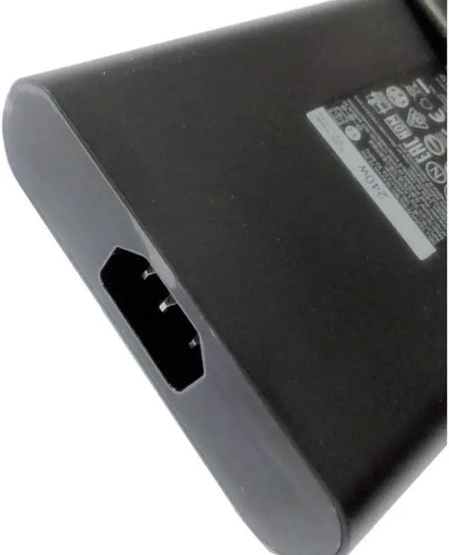 Alt view image 2 of 3 - 240W 180W Laptop Charger for Dell G7 17 7700 Gaming Laptop 19.5V 12.3A/9.23A Power Supply Adapter Cord