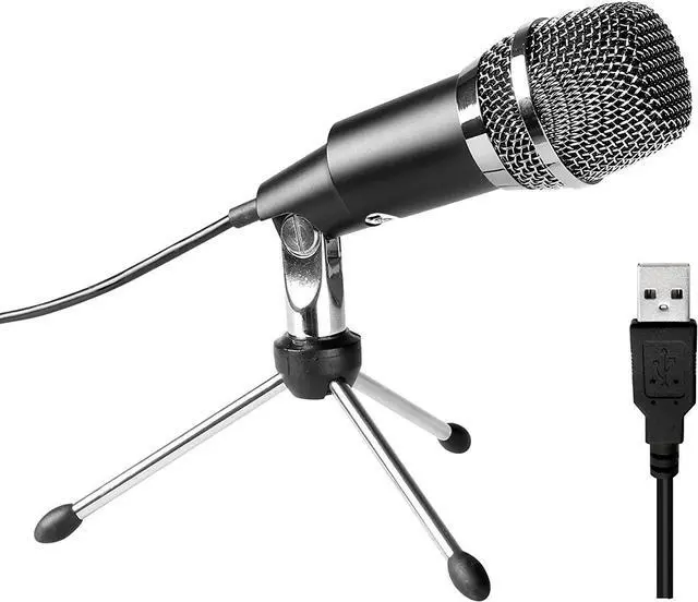 Main image of FIFINE USB Microphone, Plug and Play Home Studio USB Condenser Microphone for Skype, Recordings for YouTube, Google Voice Search, Games, for Windows and Mac-K668