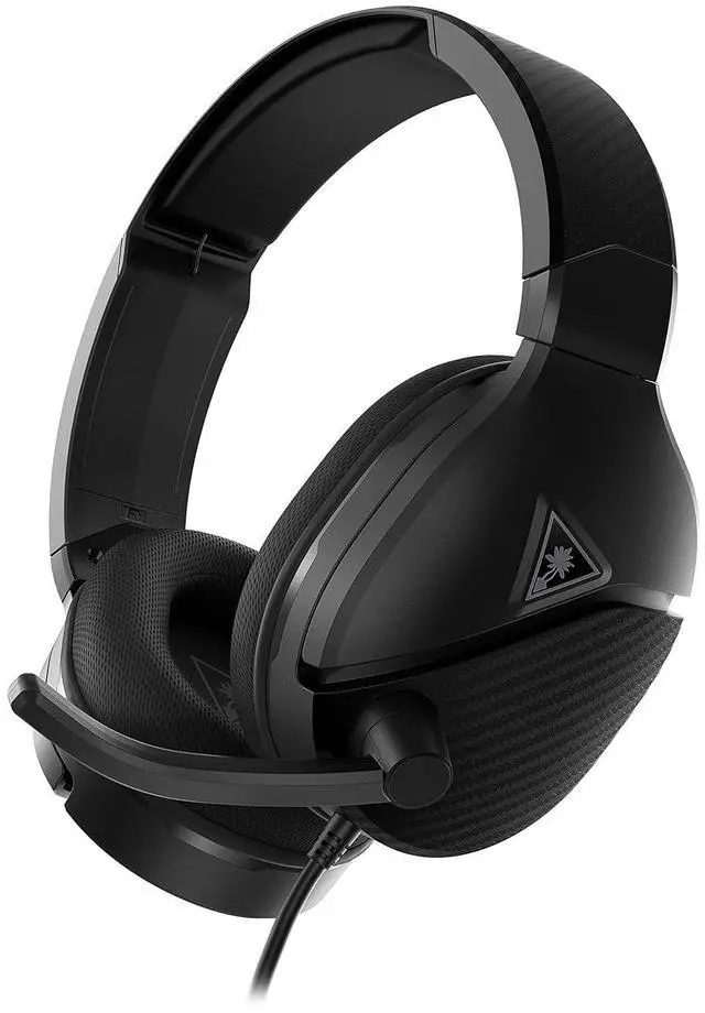 Main image of Turtle Beach Recon 200 Gen 2 Wired Multiplatform Gaming Headset, Xbox, PS5 | Xbox Series X|S & Xbox One, PlayStation, PS4, PC, Powered Bass Boost, Flip-to-Mute Mic, Mic Monitoring, Memory Foam, Black
