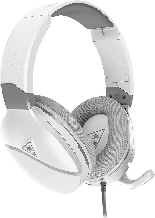 Main image of Turtle Beach Recon 200 Gen 2 Powered Gaming Headset for Xbox Series X, Xbox Series S, & Xbox One, PlayStation 5, PS4, Nintendo Switch, Mobile, & PC with 3.5mm connection - White