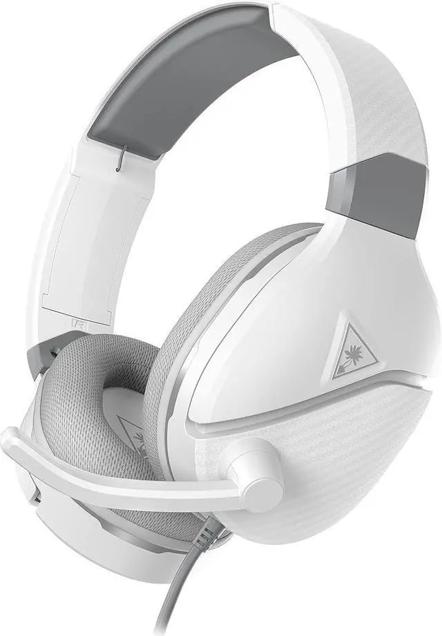 Alt view image 2 of 7 - Turtle Beach Recon 200 Gen 2 Powered Gaming Headset for Xbox Series X, Xbox Series S, & Xbox One, PlayStation 5, PS4, Nintendo Switch, Mobile, & PC with 3.5mm connection - White