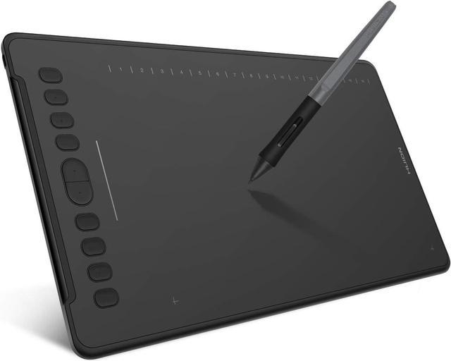 HUION Inspiroy H1161 Graphics Drawing Tablets, Touch Strip and 8192 Pen  Pressure Sketch Tablet with Battery-Free Stylus,10 Shortcut Keys,  Compatible with Android, Windows, and Mac 