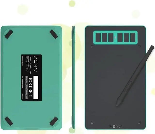Alt view image 3 of 7 - XENX P1 MacOS and Android Supported Graphic Drawing Tablet P1-640 6x4 inch with 6 Shortcut Keys, 8192 Pressure Levels Battery-Free Pen for Digital Art, Design, E-Learning/Online Classes, OSU Gaming
