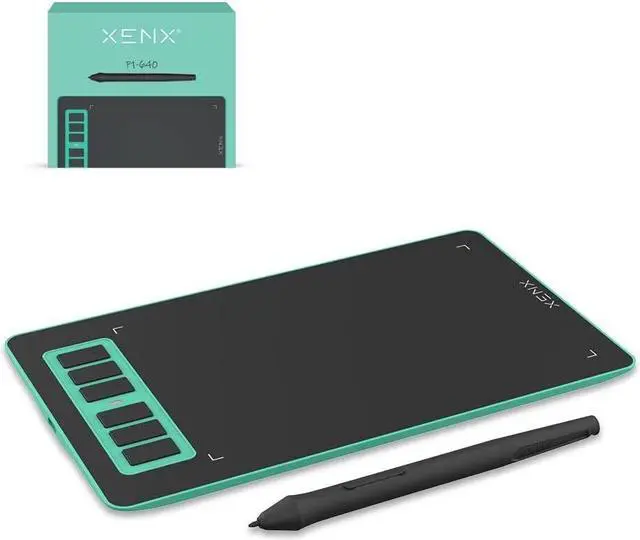 Alt view image 4 of 7 - XENX P1 MacOS and Android Supported Graphic Drawing Tablet P1-640 6x4 inch with 6 Shortcut Keys, 8192 Pressure Levels Battery-Free Pen for Digital Art, Design, E-Learning/Online Classes, OSU Gaming