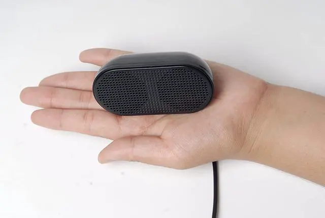 Alt view image 2 of 5 - HONKYOB USB Mini Speaker Computer Speaker Powered Stereo Multimedia Speaker for Notebook Laptop PC(Black)