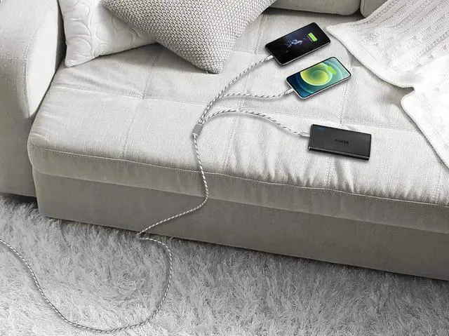 Alt view image 4 of 7 - 10Ft Multi Charging Cable 3A, 2Pack Braided Fast Charging 3-in-1 Multiple Charger Cable with IP/Micro USB/Type C Adapter Port for Cell Phones/iPhone 17 16 15 14 13/ Samsung/Pixel/Tablet and More