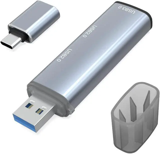 Alt view image 6 of 7 - USB 3.0 Hub Splitter, 3-Port Data USB Hub Extender with USB C Adapter Applicable for iMac Pro, MacBook Air, Mac Mini/Pro, Surface Pro, Notebook PC, Laptop, USB Flash Drive, grey (106)