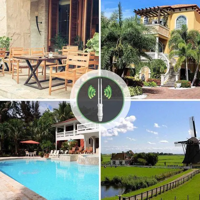 Alt view image 7 of 7 - WAVLINK AC600 Outdoor Weatherproof Wi-Fi Range Extender-Dual Band 2.4 & 5GHz Long Range Wireless Internet Signal Extender Booster&Router/AP/Repeater/WISP Mode with POE,No WiFi Dead Zones for Home