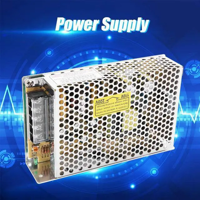 Alt view image 5 of 7 - DC Power Supply, Security Monitoring Switching Power Supply 2.1A for Factory for Switching for Power