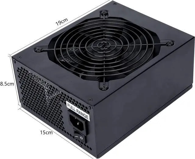Alt view image 6 of 7 - 1800W Mining Power Supply Support 8 GPUs GPU Mining Rig, ETH Miner, Active PFC, PC 1800W Full Modular Mining Power Supply PSU for 8 GPU ETH Rig Ethereum Miner Designed for US Voltage 110V