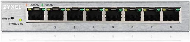 Main image of Zyxel 8 Port Network Ethernet Switch | Web-Managed | GS1200-8V3