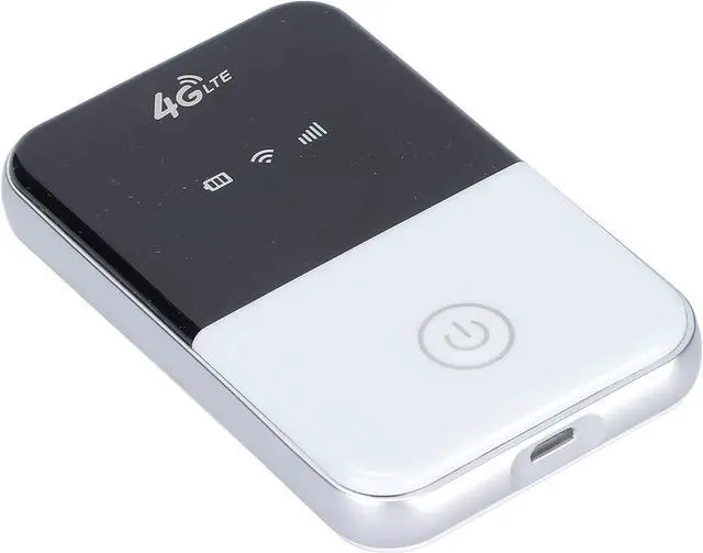 Alt view image 7 of 7 - WiFi Router Modem Router WiFi SIM Card WiFi Router LTE 3G/4G Wireless Mini Car Portable Unlocked Modem with SIM Card Slot WiFi Router(White)
