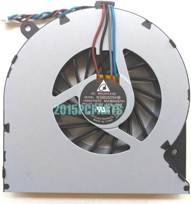 Alt view image 2 of 5 - New for Satellite S850 S855 S855D S870 S875 S875D CPU Cooling Fan 4 Pin
