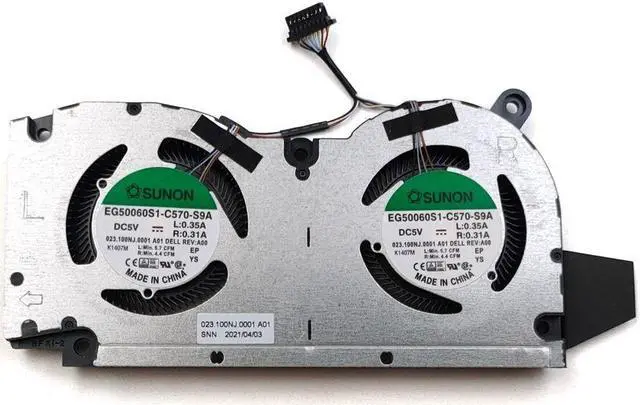 Main image of New for Inspiron 16 7610 16 Plus 7610 GPU Cooling Fan 0H1YC7