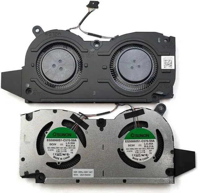 Alt view image 4 of 4 - New for Inspiron 16 7610 16 Plus 7610 GPU Cooling Fan 0H1YC7