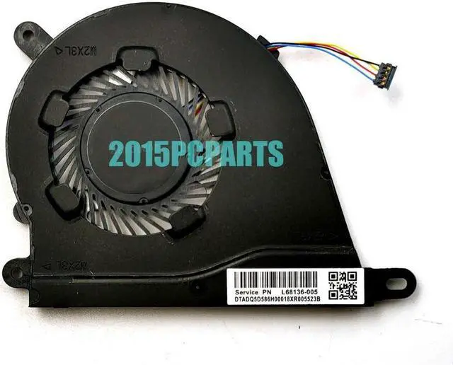 Alt view image 2 of 3 - New for 15-DY1076NR 15-DY1091WM 15-EF1072NR CPU Cooling Fan