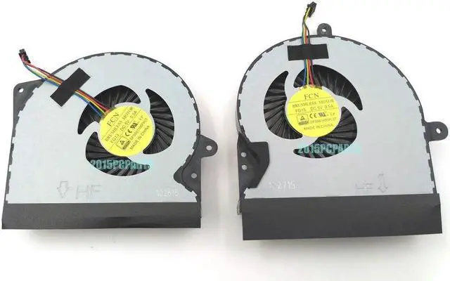 Main image of New for G751 G751J G751JM twin cooling fans (L+R) 5V Thickness 14MM