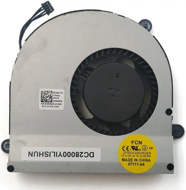 Main image of New for Alienware M17x R3 R4 R6 R6 GPU Cooling Fan 0ORDER