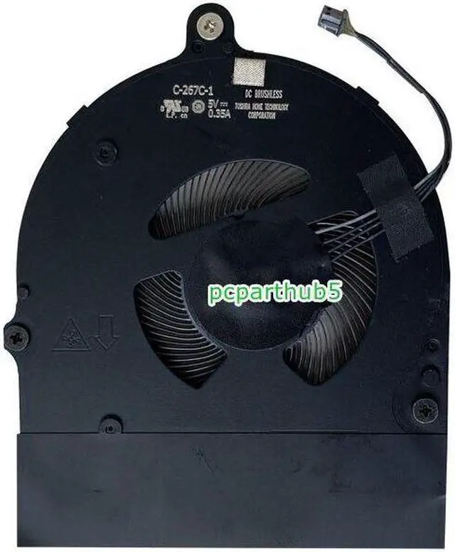 Alt view image 3 of 3 - New for ThinkPad L15 L15 Gen 2 CPU Cooling Fan 5F10Z58241 5F10S73402 C-267C-1