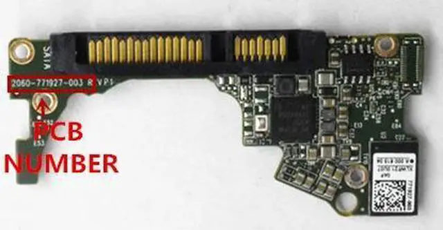 Alt view image 2 of 3 - WD10SPCX WD7500LPCX   hard disk circuit board: 2060-771927-003 REV P1 ,   2.5 SATA