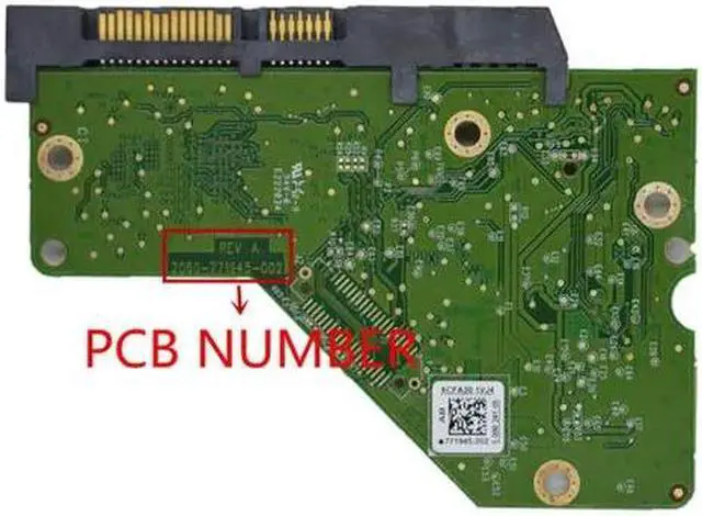 Alt view image 3 of 3 - 2060-771945-002 REV A , WD20EFRX WD30EZRX WD10EURX WD30EURX HDD PCB / 2060 771945 002 / 771945-F02 , 771945-E02  -H02