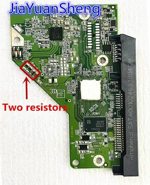 Alt view image 2 of 3 - 2060-771945-002 REV A , WD20EFRX WD30EZRX WD10EURX WD30EURX HDD PCB / 2060 771945 002 / 771945-F02 , 771945-E02  -H02