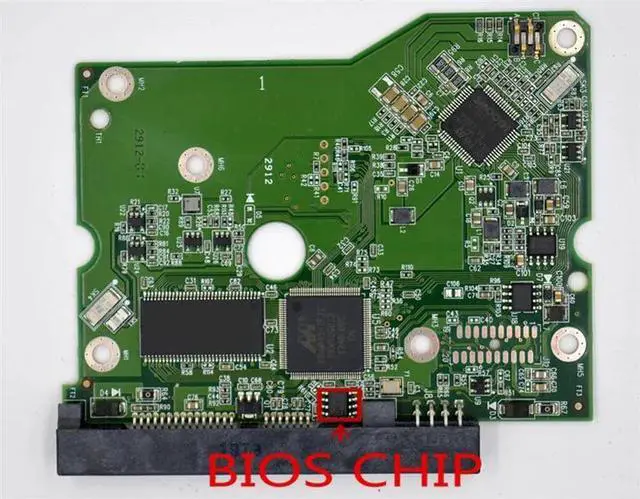 Alt view image 2 of 3 - hard disk circuit board/ 2060-771642-003 REV A , 2060 771642 003 ,2061-771642-W03 , 2061-771642-X03 , WD2002FAEX