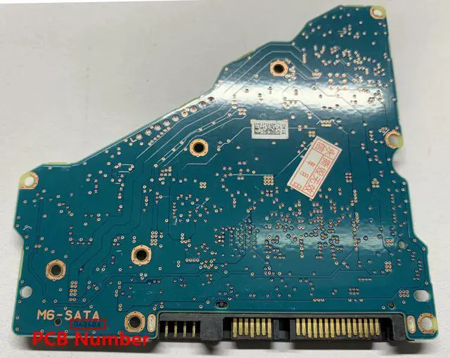 Alt view image 2 of 2 - G4348A Logic Board / Board Number 31A0 M6-SATA FKR37D A4348A 2-994V-0 1650 A6 A0C2B SATA 3.5