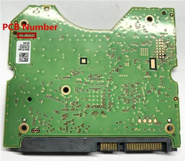 Alt view image 3 of 3 - 0B43167  hard disk PCB Board No. 004-0B43167 , 001-0B43167