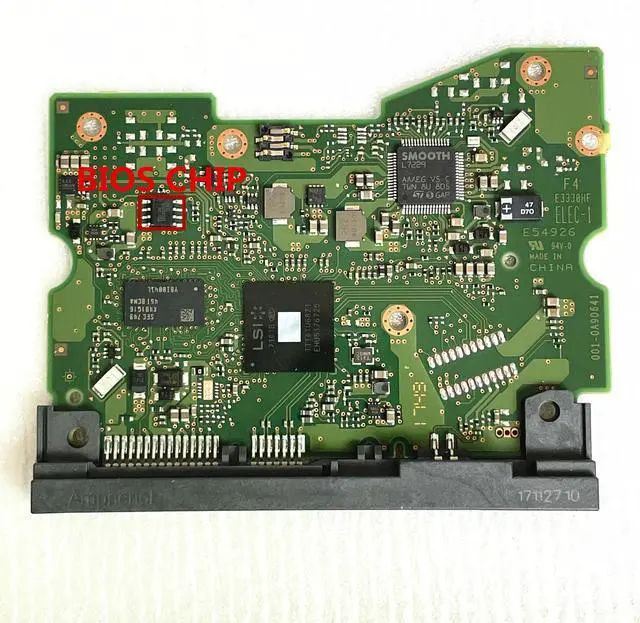 Alt view image 2 of 3 - HDD PCB board 0A90641 WD6002FZWX 6TB hard drive repair 006-0A90641 HGST 001-0A90641 data recovery