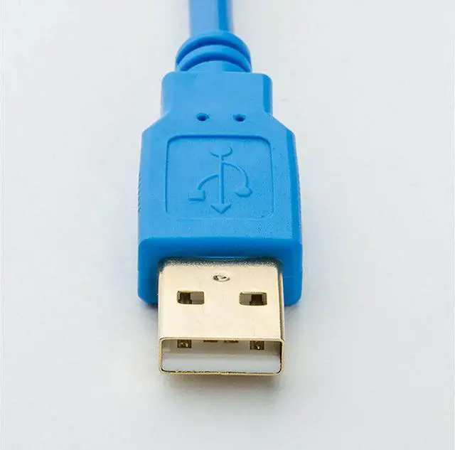 Alt view image 4 of 6 - For Panasonic FP1 series PLC programming cable data cable USB-FP1
