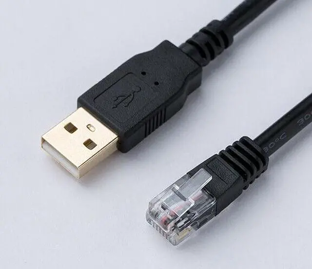 Alt view image 6 of 6 - For KEYENCE PLC programming cable KV KZ series USB-KV+ FTDI chip