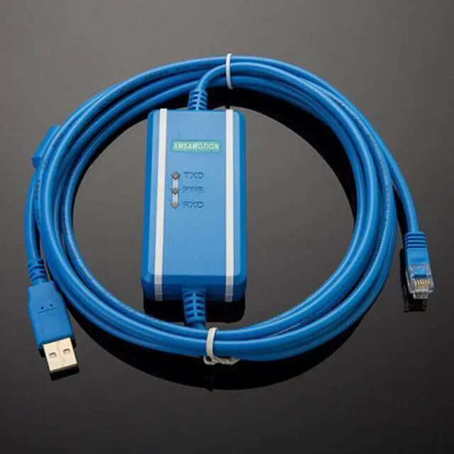 Alt view image 3 of 5 - For KEYENCE KV series PLC isolated programming cable USB-KV+ connector