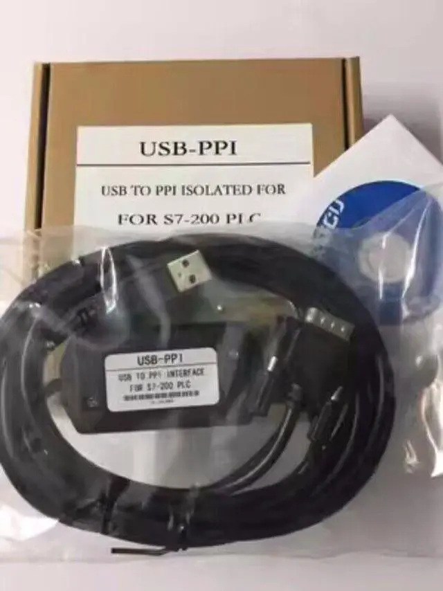 Main image of For Siemens PLC programming cable S7-200CN download cable USB-PPI black cable