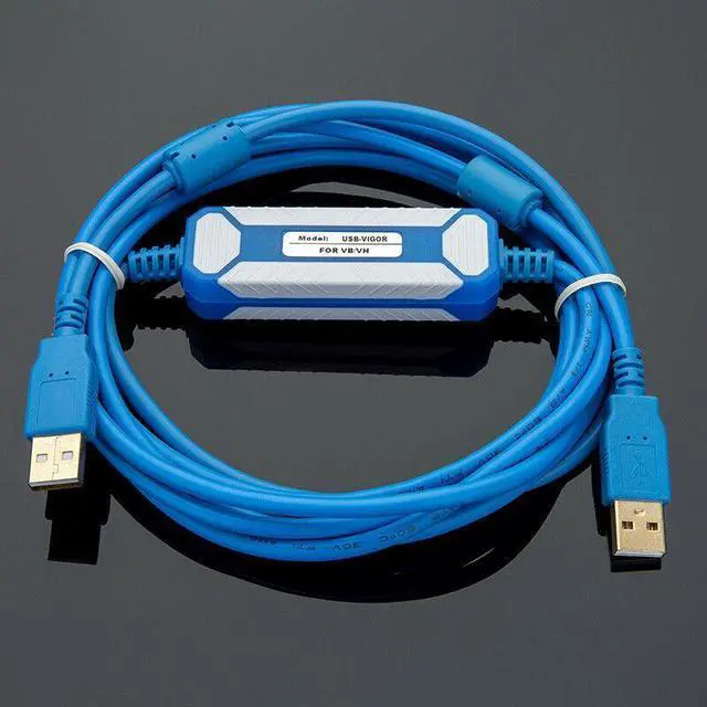 Alt view image 2 of 5 - For Feng Wei PLC programming cable VB VH M series data cable USB-VIGOR