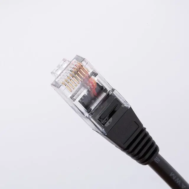 Alt view image 3 of 4 - For Siemens S7-200smart 1200 1500 Mitsubishi FX5U PLC programming cable USB-ETH