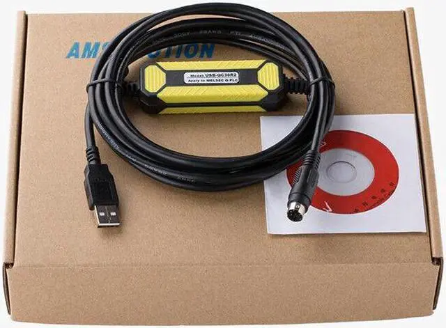 Main image of For Mitsubishi Q series PLC data cable USB-QC30R2 connector