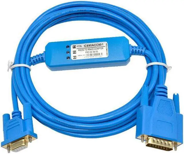 Alt view image 2 of 5 - For 1PC Fanuc IC690ACC901 PLC Programming Cable GE 90-70/90-30