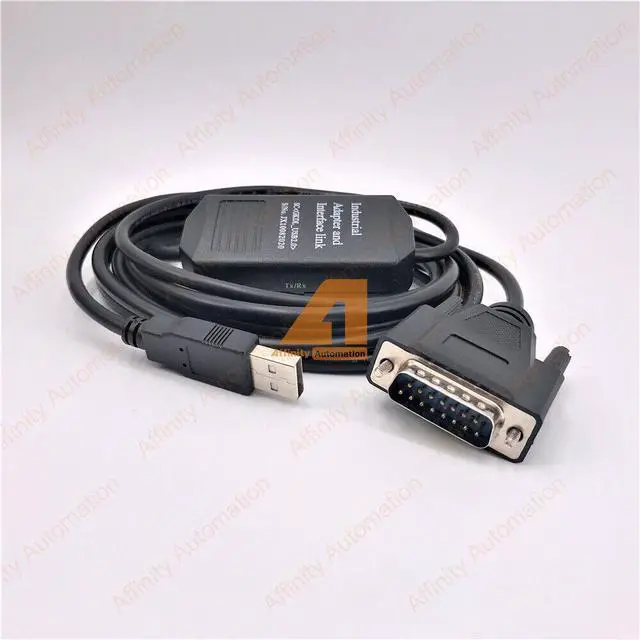 Alt view image 4 of 6 - For PLC Programming Cable USB To GE90 SNP 90/30 90/70 Micro IC690USB901